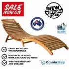 Sun Lounge Patio Outdoor Lounger Furniture Garden Pool Chair Beach Sunbed Vidaxl