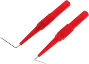 ABOOFAN 2PCS Back Probe Pins for Multimeter Testing Insulation Piercing Needles Socket Probes for Automotive Circuit Testing Durable Easy to Bend for Accurate Measurements
