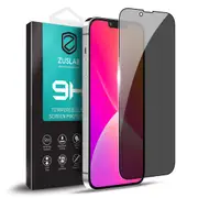 ZUSLAB iPhone 14 Plus Privacy Screen Protector Tempered Glass Flim Case Friendly 9H Hardness Anti Spy for Apple (2022)
