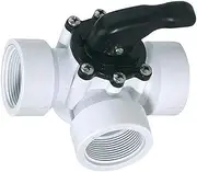 ATIE PoolSupplyTown Pool & Spa 3-Way Diverter Pool Valve 1 1/2" Female Threaded