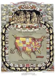 8115.This porineograph.united states ok pork.POSTER.art wall decor