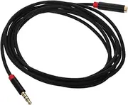 OKUMEYR Headphone Extension Cable Aux Jack Extender Tangle Braided Design for Smartphones Computers Compatibility for Audio Devices Flexible Use with Headsets Laptops