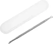 IWOWHERO Nail Care Kit Cuticle Tools Scraper and Nail File Stainless Steel Manicure Tools Storage Box Case Included