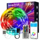100ft LED Strip Lights with App Remote Control, RGB LED Lights