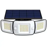 Solar Flood Lights Outdoor Motion Sensor with Remote Control, 6000mAh 1200LM Solar Lights for Outside IP65 Waterproof
