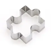 10Pc Christmas Cookie Shape Stainless Steel Diy Dessert Bakeware Cake Mold Cookie Stamp Fondant Cutter
