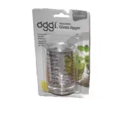 Oggi Barware Measuring Glass Jigger