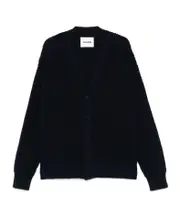 Jil Sander V-Neck Cardigan IT50,IT48 NIGHTFALL