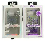 Case-Mate Waterfall Or Glow Case for Samsung Galaxy S10e - Purple Glow Or Silver