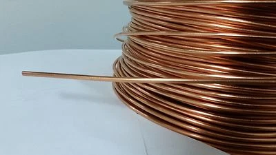 SOFT ANNEALED GROUND WIRE SOLID BARE COPPER 6 AWG 40' FEET