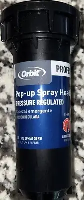 ORBIT PROFESSIONAL POP-UP SPRINKLER SPRAY HEAD ADJUSTABLE 15’ SPACING 3.01 GPM
