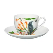 Maxwell & Williams Eloise Short Lyric Cup & Saucer 240ml - Regent Honeyeater