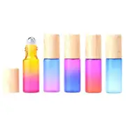 10ml Glass Roller Bottles Roll On Bottle Gradient Color Essential Oil Bottles