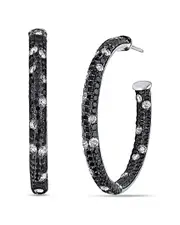 Rina Limor 14K 4.25 ct. tw. Diamond Inside-Out Hoops