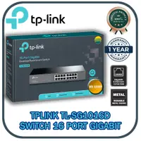 在飛比找蝦皮購物優惠-Tp-link TL-SG1016D 集線器交換機千兆16口