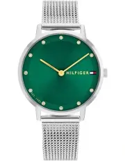 [Tommy Hilfiger] Pippa Stainless Steel Dial Watch in Green