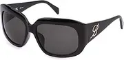 [Blumarine] SBM865 0700 Nero Lucido 61/16/135 Women's Sunglasses, 0700 Nero Lucido, 61/16/135