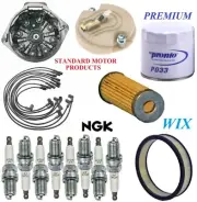 Tune Up Kit Filters Cap Wire Plugs For CADILLAC DEVILLE V8 7.7L OHV 1969-1970