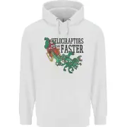 Christmas Velociraptors are Faster Dinosaur Childrens Kids Hoodie