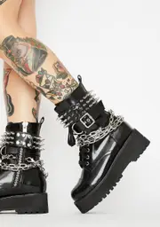 [Current Mood] Hardcore Commandments Spiked Boots