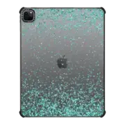 iPad Pro 12.9-inch (5th/6th gen) iPad Impact Case Turquoise Sparkly Glitter Burst