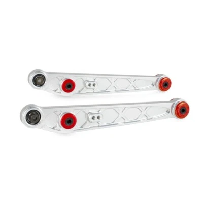 Skunk2 Alpha Series Rear Lower Control Arm Set - Clear for Honda/Acura EK