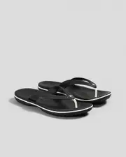 [Crocs] Crocs Women's Crocband Flip Flip Flops Slippers in Black Size M12 M12 Black