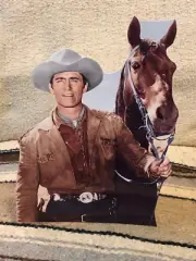 Cheyenne Bodie TV Western Star Tabletop Display Standee 11" Tall