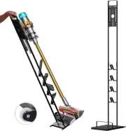 Space-Saving Dyson Vacuum Stand with Wheelbase for Easy Organization & Mobility