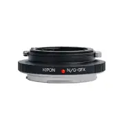 KIPON Adapter for Nikon G Mount Lens to Fuji G GFX Medium Format Camera