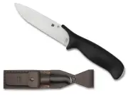 Spyderco Knives Zoomer Fixed Blade Knife Black G-10 20CV FB42GP