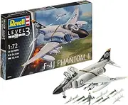Revell F-4J Phantom US Navy 1:72 Scale Model Kit -Plastic Model Kit