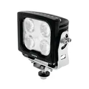 Ignite Led Square Work lamp Flood Beam 9-36V 43W 4 Leds Slim Blk Housing 5,400 Lumens Ip69K