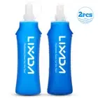 500ml Drinking Bottle Soft Folding Flask BPA Free for V5A3