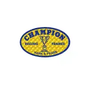 Champion - OVAL "Hank & Frank" PRISM decal - old school bmx