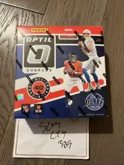 Brand New Sealed 2021 Panini Donruss Optic Football Mega Box Fanatics Exclusive