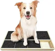 Dog Nail Scratch Board, Wooden Dog Nail File Board with Treat Box, Puppy Grinding Pad Scratcher, Multifunctional Scratching Boards, Wooden Scratch Filing for Cats to Rest Grind Claws
