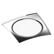 Jesco Lighting CTC610L Nuage 1 Light 19.75 inch Chrome Flush Mount Ceiling Light