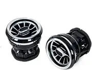 LED Ambient Light Front Dashboard AC Air Condition Vent Outlet Turbo Trim Car Accessories Compatible With BMW MINI COOPER R55 R56 R59 R60(For R60 Old)
