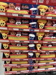 BARK Food Court Dog Toy Bundle, 5-count