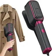 Handheld Garment Steamer - 180° Rotary Clothing Fabric Steaming Iron with 60ml Water Tank | Portable Hand Ironing Steamer for Dormitory, Travel, Apartment