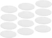 PLAFOPE 12 Pack Acrylic Diffuser Sheets for Light Lampshade Led Light Diffuser Cover DIY Light Shield for Home Office