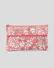 [Roxy] White Shoulder XL Pencil Case