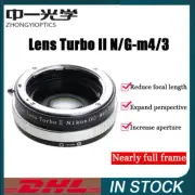 ZhongYi Lens Turbo II N/G-M43 Lens Adapter Ring for Nikon F Lens to M4/3 Cameras