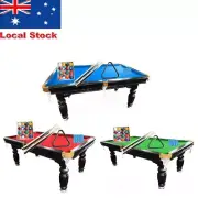 7FT Slate Pool Table Snooker Billiard Classic &Home Entertainment Black Frame