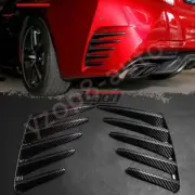 For Lexus RC200 RC300 RC350 F Sport 15-18 Rear Bumper Splitter Trim Carbon Fiber