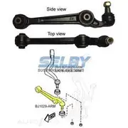 Selby Leading Arm (Radius) - Front, BJ1029-ARM