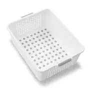 Madesmart Medium Basket Kitchen Sink Caddy Storage Organiser 38x27cm White