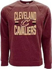 Blue 84 NBA Officially Licensed Tri-Blend Crewneck Sweatshirt Basketball Stars Team Color