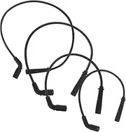 Gatuida Ignition Coils Replacement Plug Wire Sets Set of 4 for Cars Trucks Go Karts